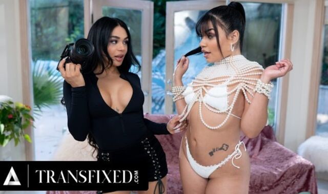 MESMERIZED - Stacked Cameraman Eva Maxim CREAMPIES PHAT ASS WHITE GIRL Model Summer Col During Luxurious Photoshoot