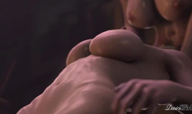 Hermaphroditism Triss drills 2 super hot blondes with her gigantic penis