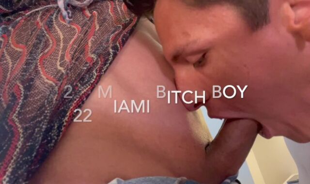 Miami Gay-for-pay fellow took a XXL spear moist (miami mega-slut man)