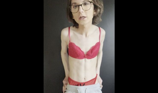 British Trans Dame Gets Stiff And Converses Dirty for you