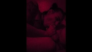 I enjoy it when she Inhales it like this