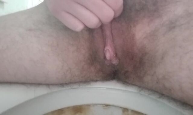 Fairly long piss in the rest room