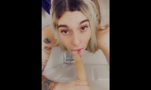 Uber-adorable trans loves to be pummeled and Feminized