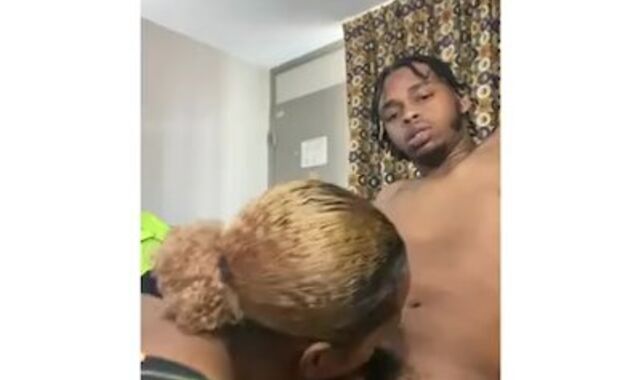 Jacking young boxer’s humungous bum meatpipe ???????? sloppiest sucky-sucky ever !!