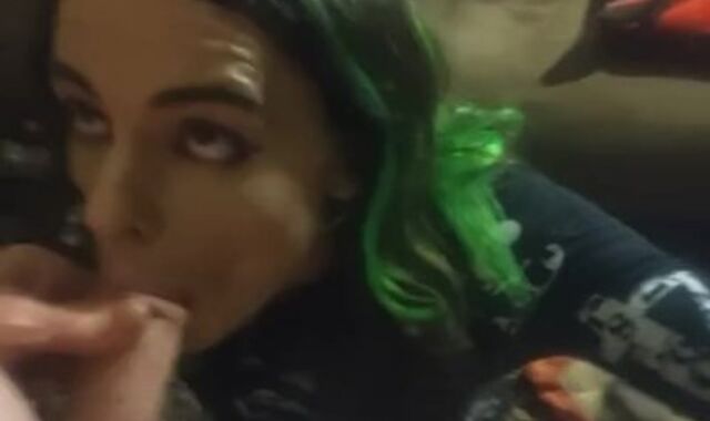 Make-up wiped with firm-on, hatch filled with jizm! Strong cumload for Lola