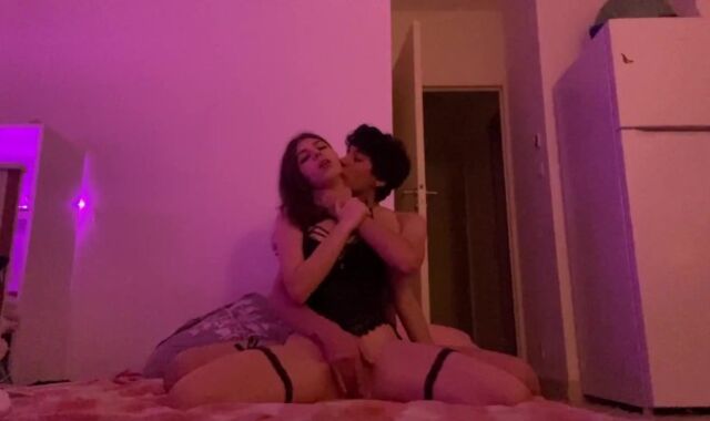 Trans boy having fuck-a-thon with mistress for the first-ever-ever time