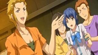 Caught Coed anime With Bigtits humid cooch poked By transgirl