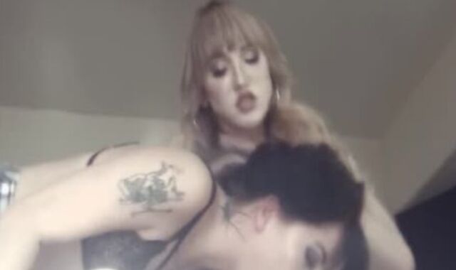 Transsexual Lena Kelly Tricks Emo Charlotte Right In The twat