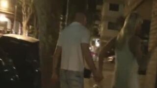 superb Blond gets Picked Up & pokeed Up