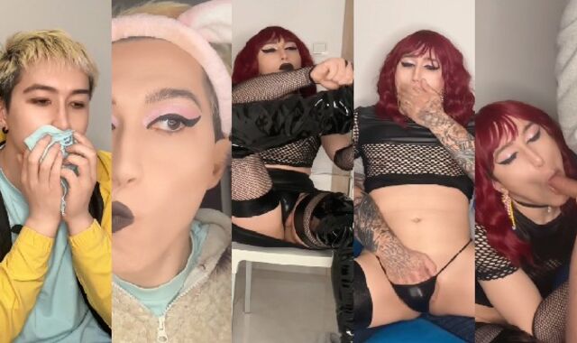 Sissy boy persuaded to transform and porked by step dad