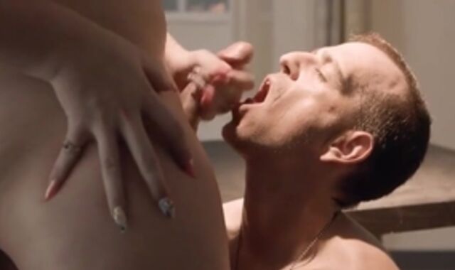Jizz flows From throating tgirl Scrotum Compilation