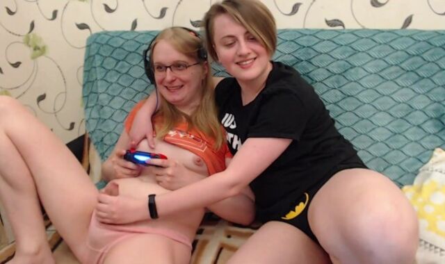 Nicky distracts me while I have fun, then I cum in her throat