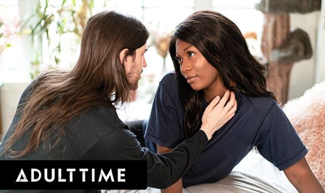 ADULT TIME - Authoritative Trans Ultra-cutie Vanniall Penetrates A Dude In The Bum While He Strokes Off