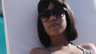 sugary-sweet she-male Rubs And ravages Her buxom black pal