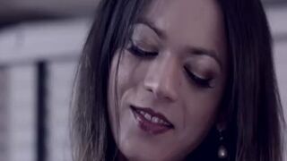 Fetish doll-stud gets Deep-throated