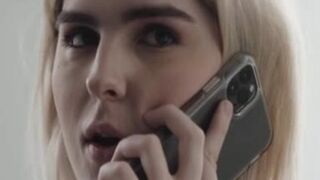 slender ash-blonde Transsexual Ella Hollywood Transsexual bum Juggles On Dantes Bigcock