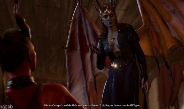 Transbian Tiefling cheats on Karlach with Mizora