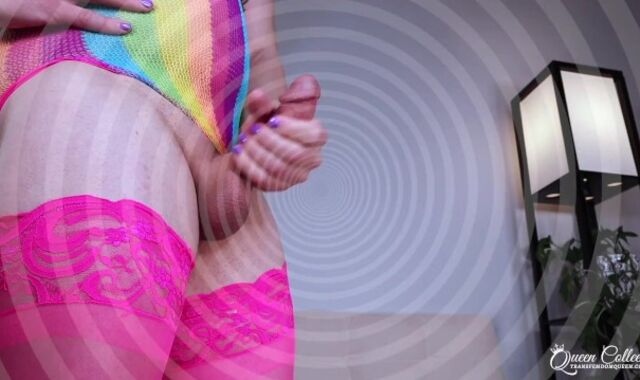 Homo Cum Tonguing Reprogramming ft Trans Femdominance